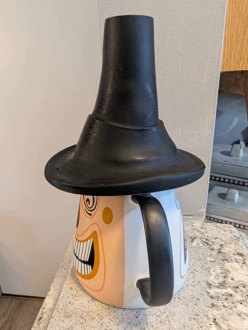 Disney Parks coffee mug feat Mayor of Halloween Town Nightmare Before Christmas